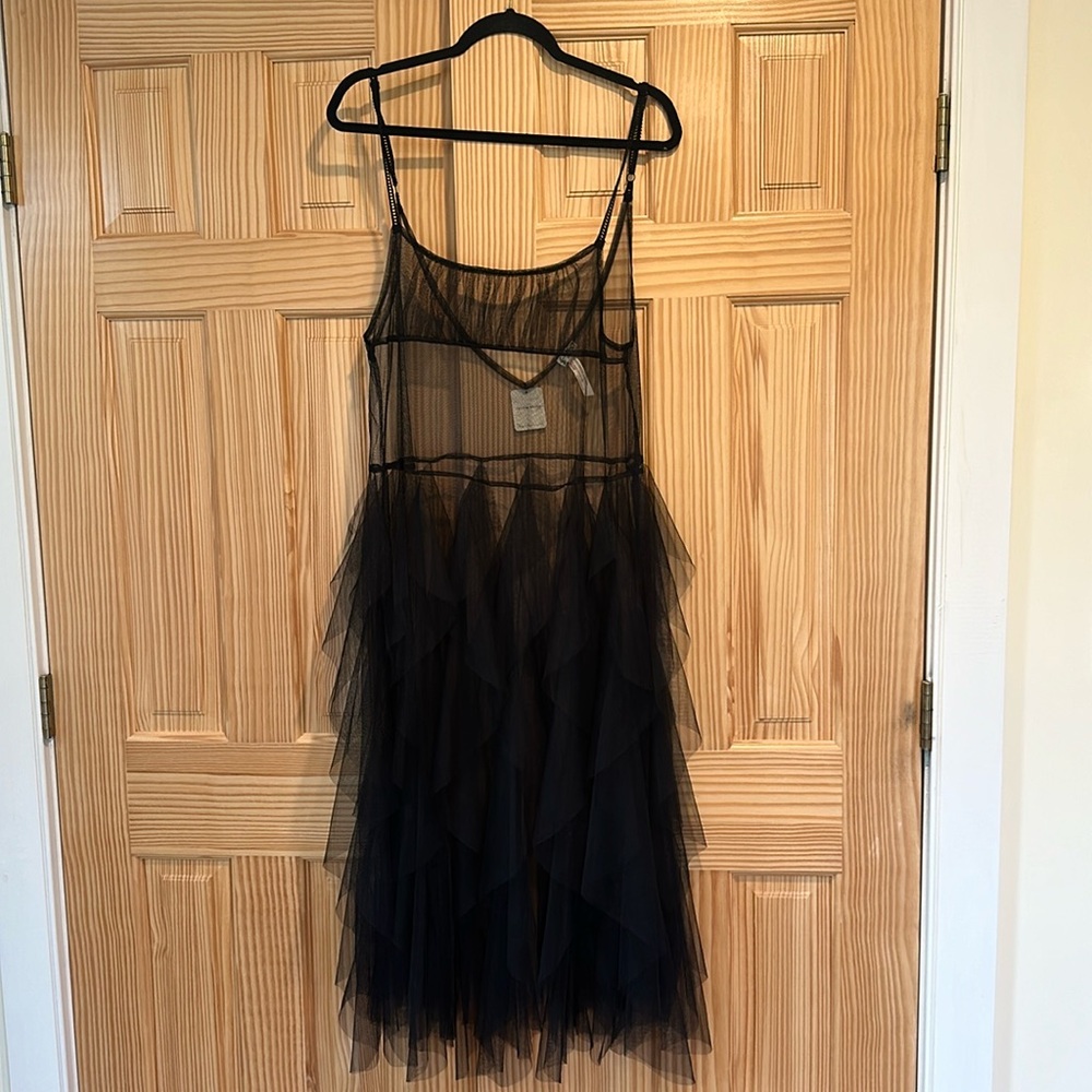 Free People (new with tags) mesh slip dress size medium